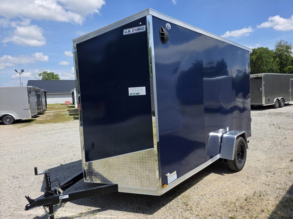 New 2027 US Cargo 6.5X12 POLY 080 SCREWLESS 7' INSIDE DRINGS SXS UTV GOLFCART MOWER Cargo / Enclosed Trailer