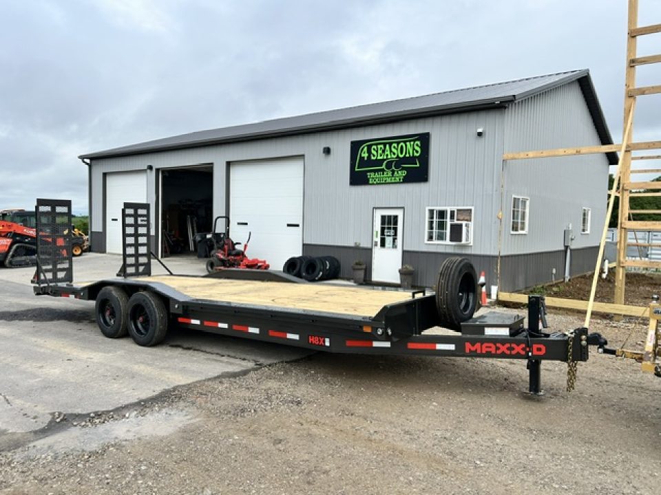 New 2027 MAXXD H8X 102X24 17.5K GVWR Equipment Trailer
