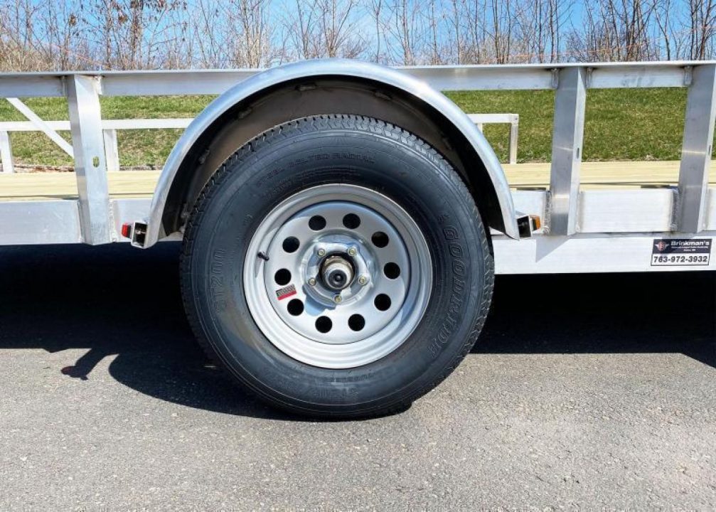 New Quality Trophy 7x14 Aluminum Utility Trailer - Rear Ramp and Side Ramps!