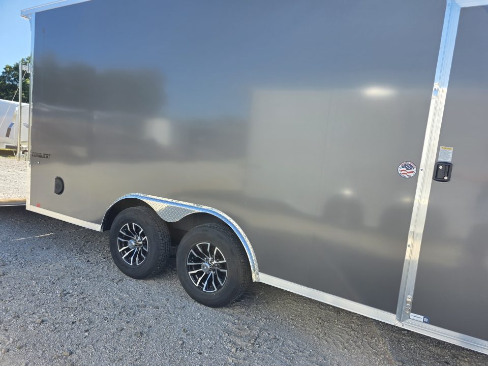 New 2026 Formula Trailers 8.5x20 CAR HAULER WITH ESCAPE DOOR 10K GVWR 7' INSIDE SXS UTV GOLF CART Cargo / Enclosed Trailer