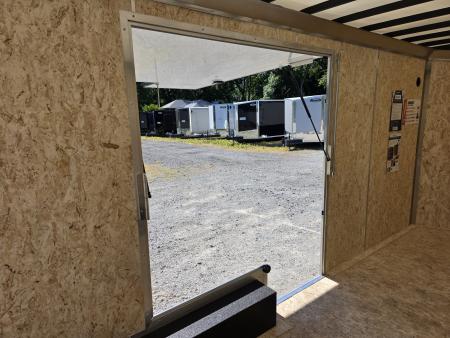 New 2026 Formula Trailers 8.5x20 CAR HAULER WITH ESCAPE DOOR 10K GVWR 7' INSIDE SXS UTV GOLF CART Cargo / Enclosed Trailer