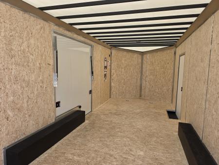 New 2026 Formula Trailers 8.5x20 CAR HAULER WITH ESCAPE DOOR 10K GVWR 7' INSIDE SXS UTV GOLF CART Cargo / Enclosed Trailer