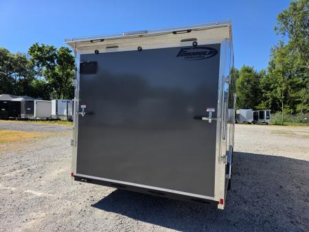 New 2026 Formula Trailers 8.5x20 CAR HAULER WITH ESCAPE DOOR 10K GVWR 7' INSIDE SXS UTV GOLF CART Cargo / Enclosed Trailer