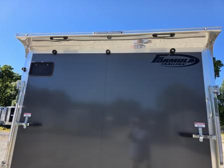 New 2026 Formula Trailers 8.5x20 CAR HAULER WITH ESCAPE DOOR 10K GVWR 7' INSIDE SXS UTV GOLF CART Cargo / Enclosed Trailer