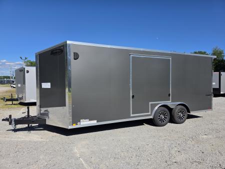 New 2026 Formula Trailers 8.5x20 CAR HAULER WITH ESCAPE DOOR 10K GVWR 7' INSIDE SXS UTV GOLF CART Cargo / Enclosed Trailer