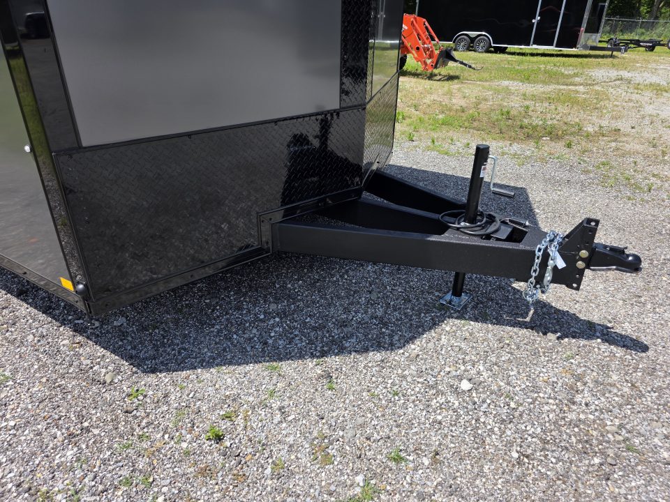 New 2026 Formula Trailers 8.5X20 10K GVWR 080 SCREWLESS EXTERIOR BLACKOUT 7' INSIDE ALUMINUM WHEELS UTV SXS CAR Cargo / Enclosed Trailer