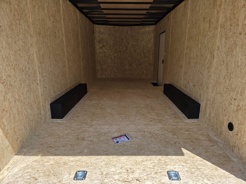 New 2026 Formula Trailers 8.5X20 10K GVWR 080 SCREWLESS EXTERIOR BLACKOUT 7' INSIDE ALUMINUM WHEELS UTV SXS CAR Cargo / Enclosed Trailer