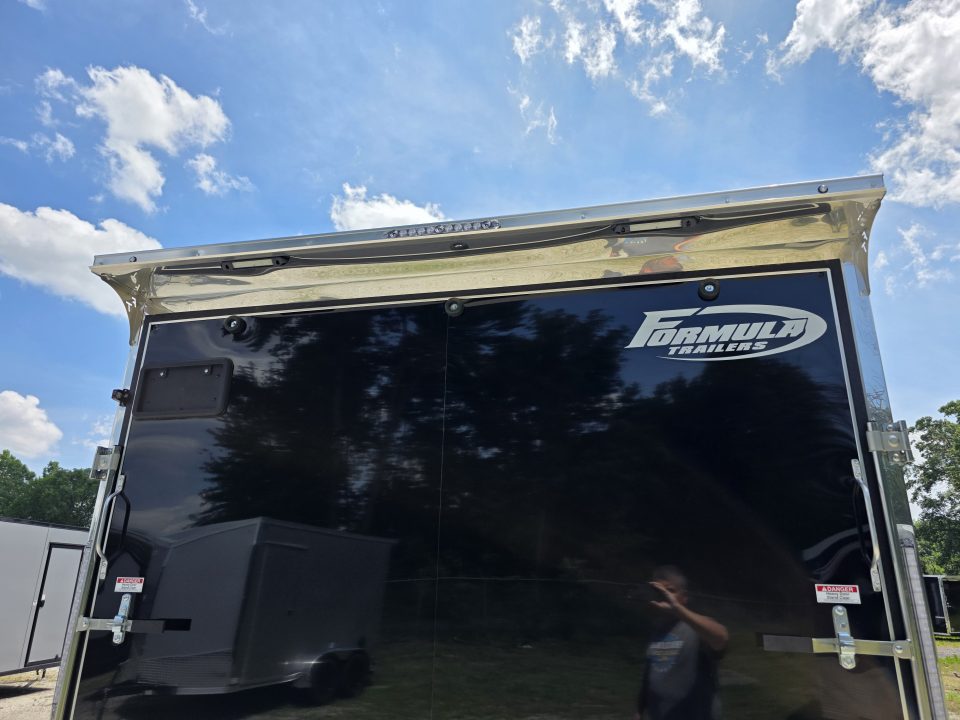 New 2026 Formula Trailers 8.5X20 10K GVWR 080 SCREWLESS EXTERIOR 7' INSIDE ALUMINUM WHEELS UTV SXS CAR Cargo / Enclosed Trailer