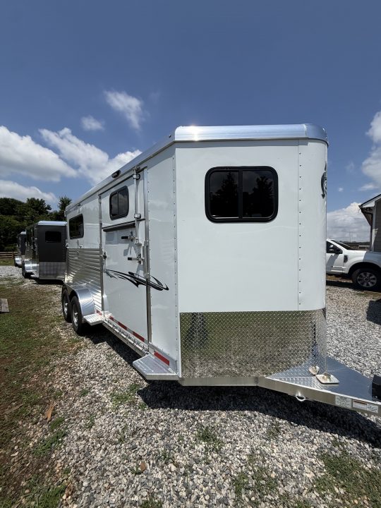 New 2027 Adam 2H Jubilee Side Ramp BP Horse Trailer