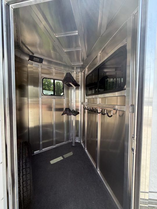 New 2027 Adam 2H Jubilee Side Ramp BP Horse Trailer