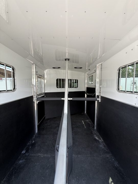 New 2027 Adam 2H Jubilee Side Ramp BP Horse Trailer