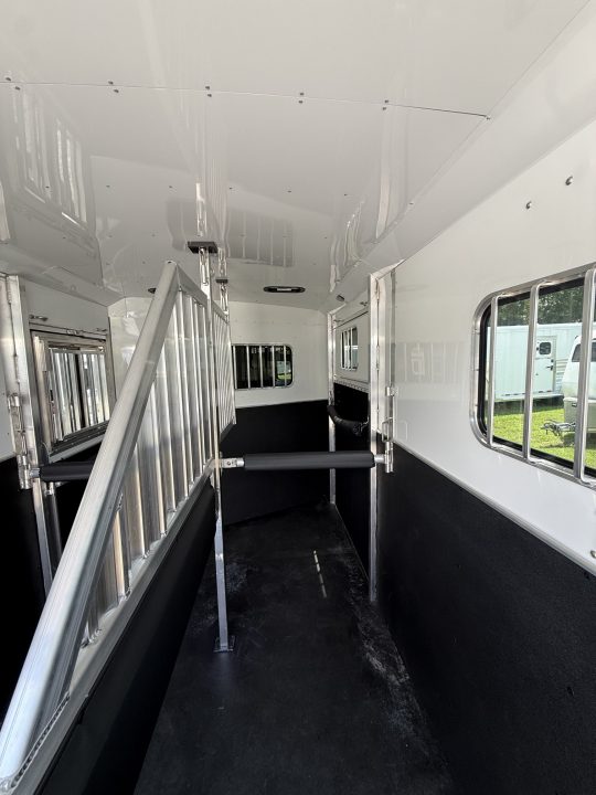 New 2027 Adam 2H Jubilee Side Ramp BP Horse Trailer