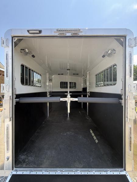 New 2027 Adam 2H Jubilee Side Ramp BP Horse Trailer