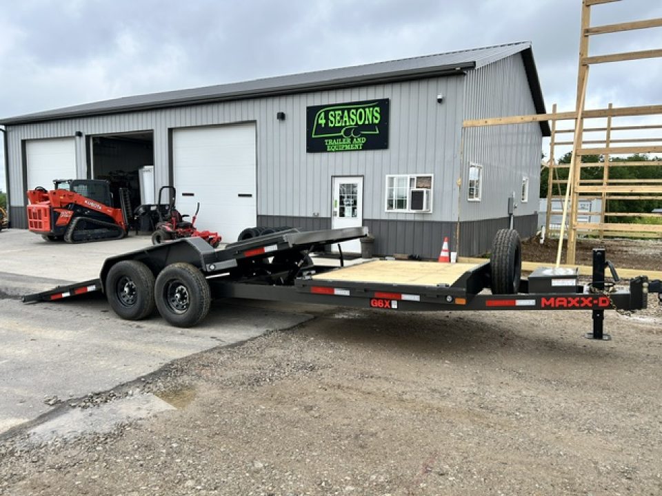 New 2027 MAXXD G6X 83x22 GRAVITY TILT 14 K GVWR Equipment Trailer