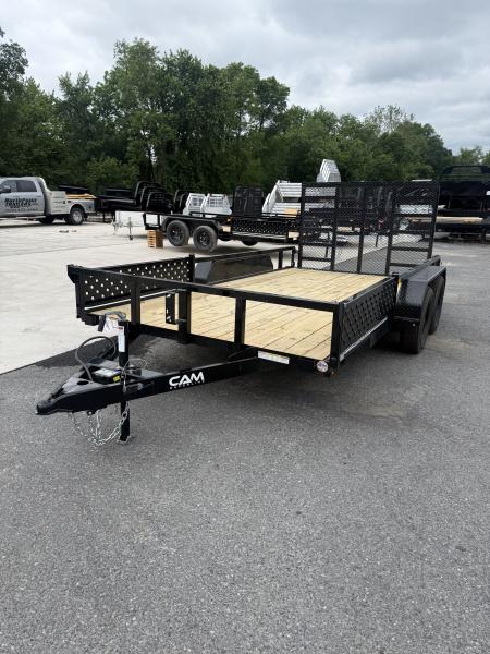 New 2026 CAM 7x14 ATV/Utility Trailer