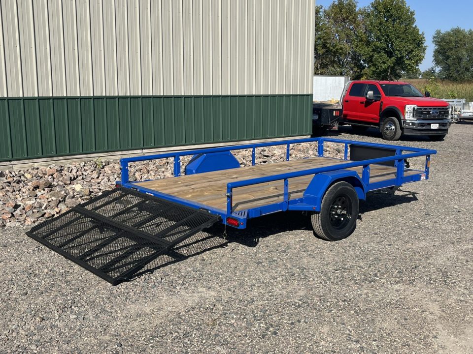 New 2026 12'x77" Diamond C Utility Trailer