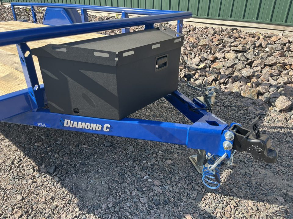 New 2026 12'x77" Diamond C Utility Trailer