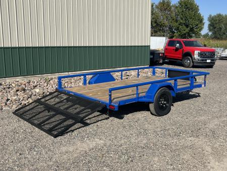 New 2026 12'x77" Diamond C Utility Trailer