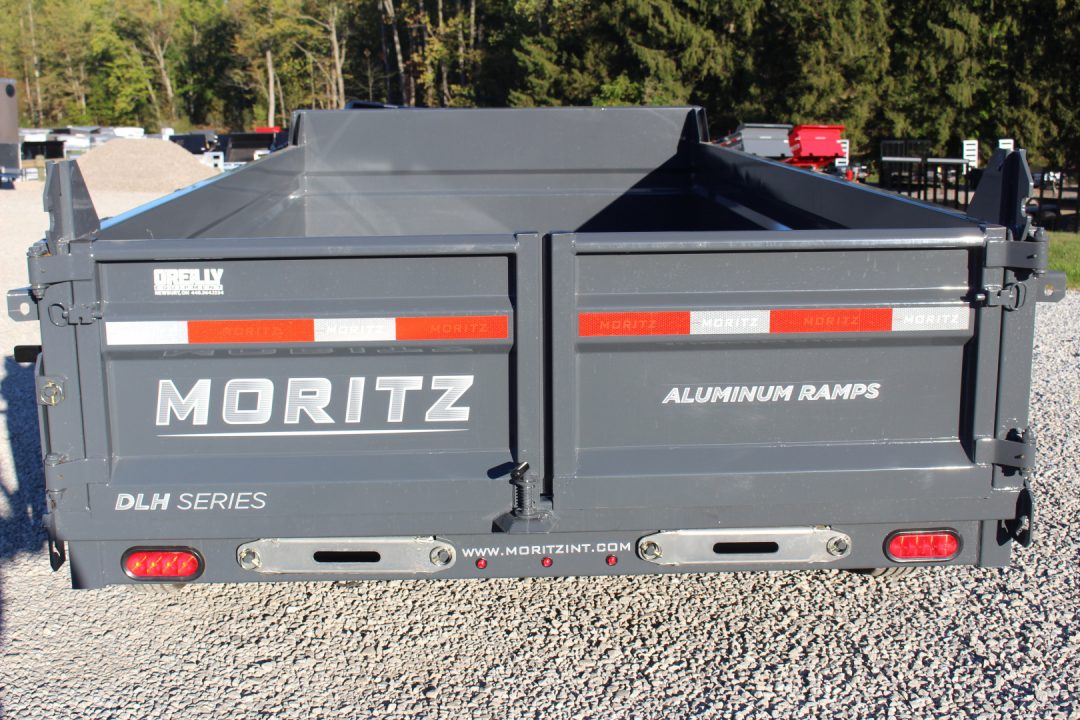 New 2026 Moritz 6' 10" x 14' Heavy Commercial DLH Series Dump Trailer - 14000# GVW