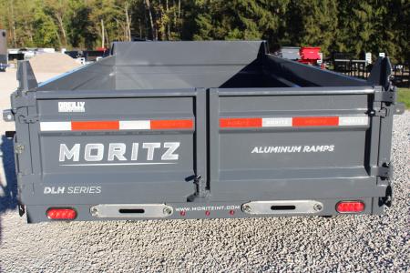New 2026 Moritz 6' 10" x 14' Heavy Commercial DLH Series Dump Trailer - 14000# GVW