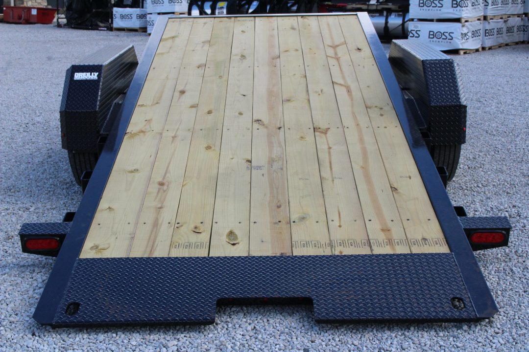 New 2026 Moritz 7' x 16' + 6' Low Pro - Gravity Tilt - Tilt Trailer - 16000# GVW