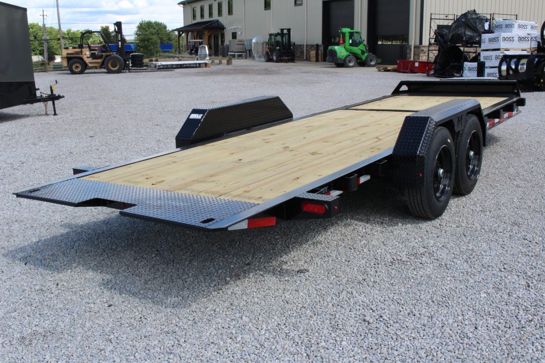 New 2026 Moritz 7' x 16' + 6' Low Pro - Gravity Tilt - Tilt Trailer - 16000# GVW