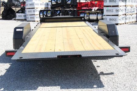 New 2026 Moritz 7' x 16' + 6' Low Pro - Gravity Tilt - Tilt Trailer - 16000# GVW