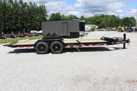 New 2026 Moritz 7' x 16' + 6' Low Pro - Gravity Tilt - Tilt Trailer - 16000# GVW