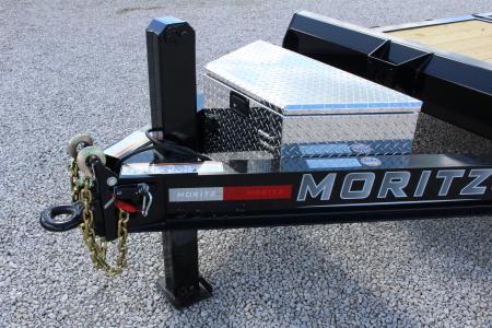 New 2026 Moritz 7' x 16' + 6' Low Pro - Gravity Tilt - Tilt Trailer - 16000# GVW