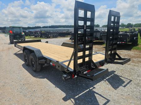 New 2026 Load Trail 83X22 TANDEM 14K EQUIPMENT HAULER W/2' DOVE & WIDE STANDUP RAMPS