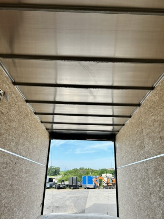 New 2026 H&H Trailers 7X16 7' INTERIOR RAMP DOOR Cargo / Enclosed Trailer