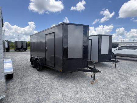 New 2027 Titanium 7x16 TA Cargo / Enclosed Trailer