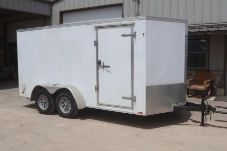 Used 2015 Continental Cargo 7x14 Cargo Cargo / Enclosed Trailer