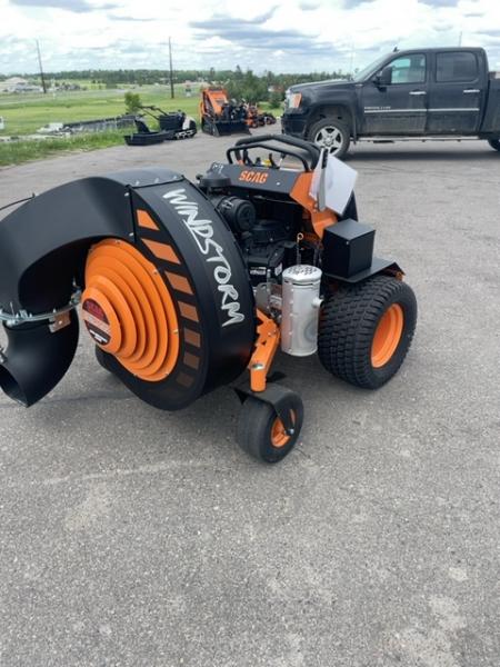 New 2025 Scag Power Equipment Windstorm Stand on Debris Blower Lawn Equipment
