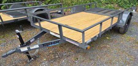 New 2026 Top Hat Trailers 6.5X12 Utility Trailer