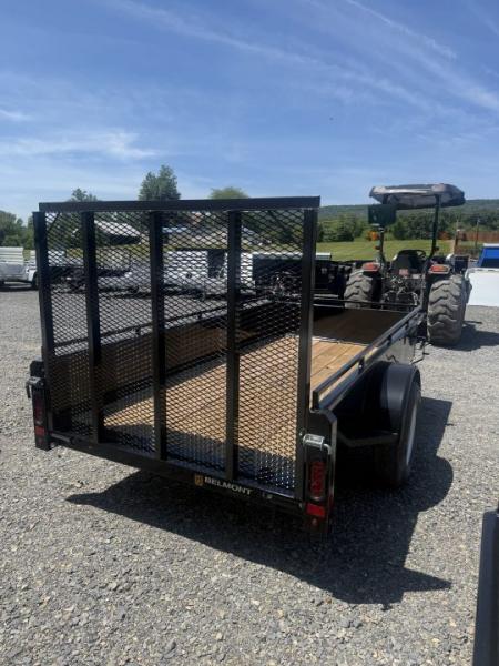 New 2026 Belmont - 5x10 Solid Side Utility - BLACK