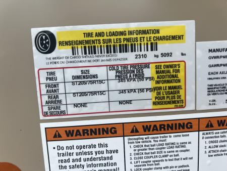 New 2026 Look Trailers 7X14 7K ST-DLX RAMP DOOR Cargo / Enclosed Trailer