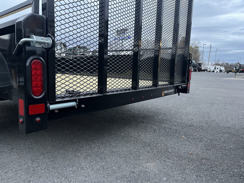 New 2026 Belmont - 6x10 Solid Side Utility - BLACK