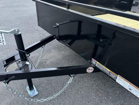 New 2026 Belmont - 6x10 Solid Side Utility - BLACK