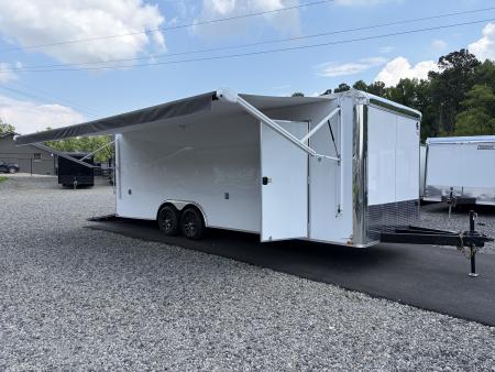 New 2026 Spartan 24' PRO-RACE, Enclosed Trailer, 10K GVWR, Polycor, Insulated, Ext Tongue, Finished Race Interior, A/C