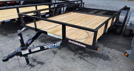 New 2026 Top Hat Trailers 6.5X12 Utility Trailer