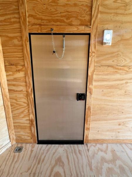New 2026 Luxe 7x16 Enclosed Trailer- 3500LB Tandem Axle -Black Poly-Blackout