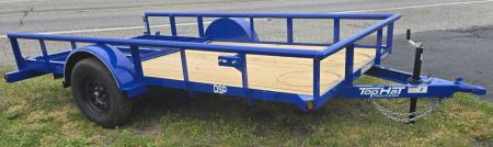 New 2026 Top Hat Trailers 6.5X12 Utility Trailer
