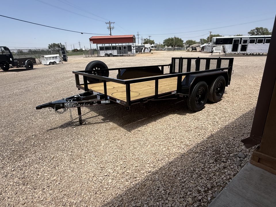 New 2026 Rockin' S 83X12ST Utility Trailer
