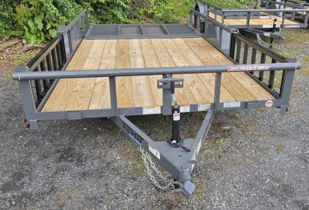 New 2026 Top Hat Trailers 7X14 ATV QUAD HAULER