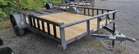 New 2026 Top Hat Trailers 7X14 ATV QUAD HAULER