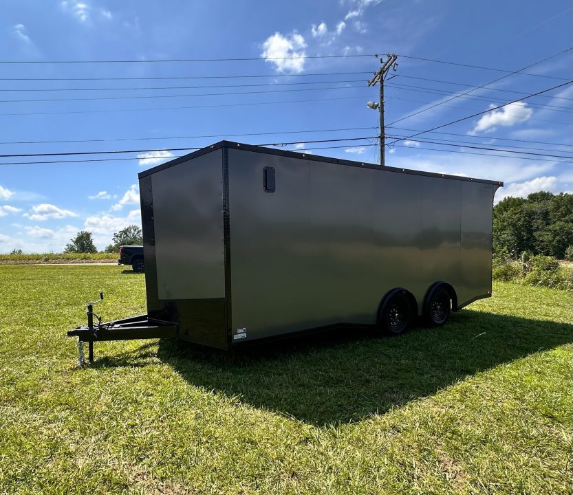 New 2026 LUXE 8.5X20 Race Trailer- Finished Interior-5200LB Torsion Axles-Blackout