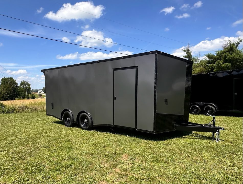New 2026 LUXE 8.5X20 Race Trailer- Finished Interior-5200LB Torsion Axles-Blackout