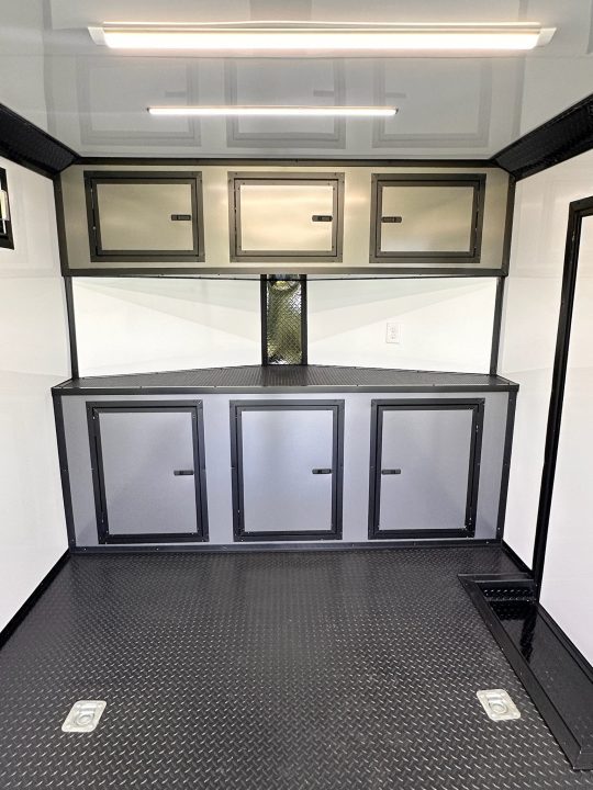 New 2026 LUXE 8.5X20 Race Trailer- Finished Interior-5200LB Torsion Axles-Blackout