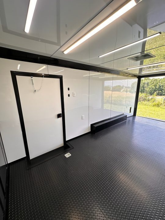 New 2026 LUXE 8.5X20 Race Trailer- Finished Interior-5200LB Torsion Axles-Blackout